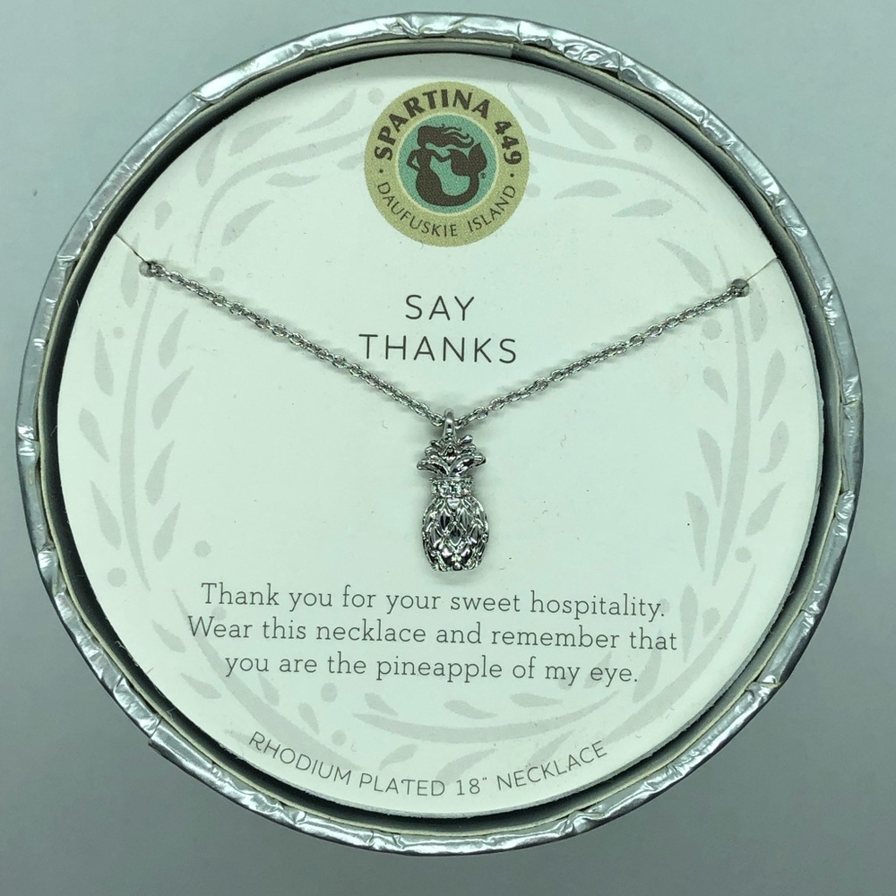 SLV “Say Thanks” Pineapple Necklace